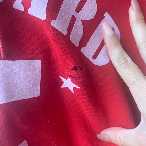 Lifeguard Monterey California Red Sweatshirt - Picture 5 of 6